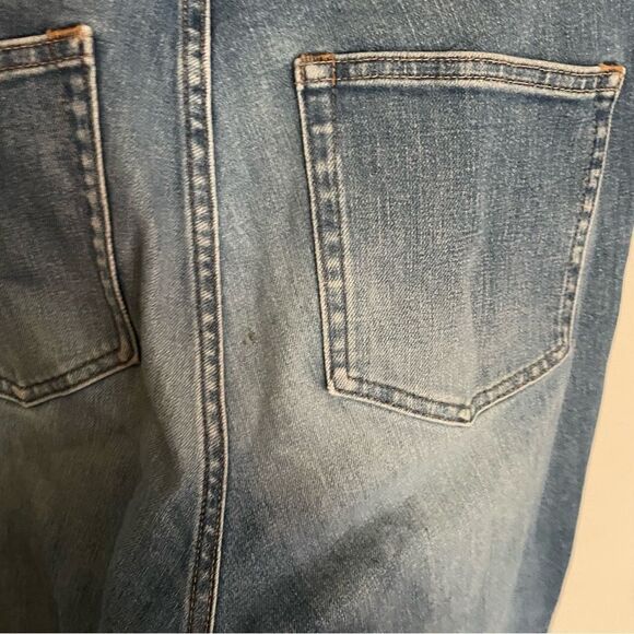 Everlane High Rise Medium Wash Skinny Jeans- Size 30 Regular - Picture 5 of 8